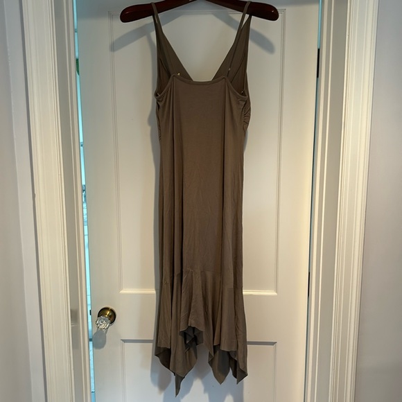 NWT Vertigo Paris dress with asymmetrical hem and jewel detail at neck - Picture 5 of 15